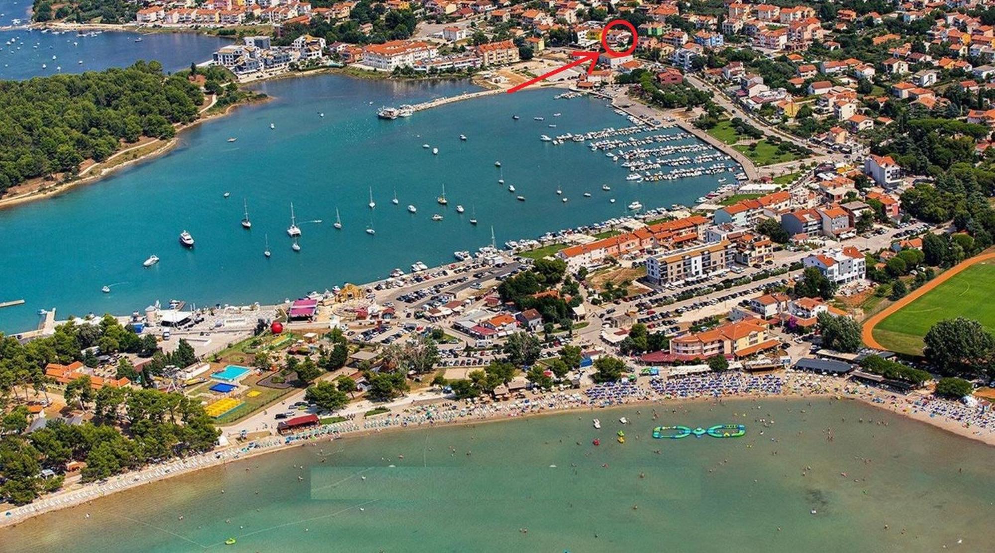 Apartments Palma Bed & Breakfast Медулин Экстерьер фото